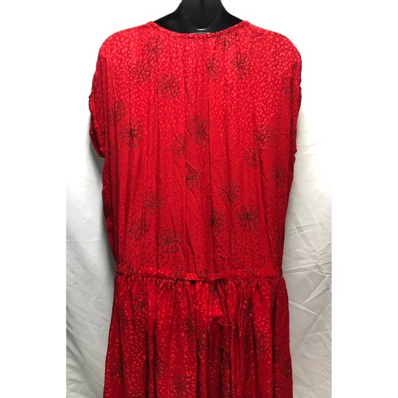 Anna di Rossi Vintage red dress XL - Picture 4 of 5